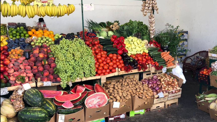 Fruit and Vegetable Market interior